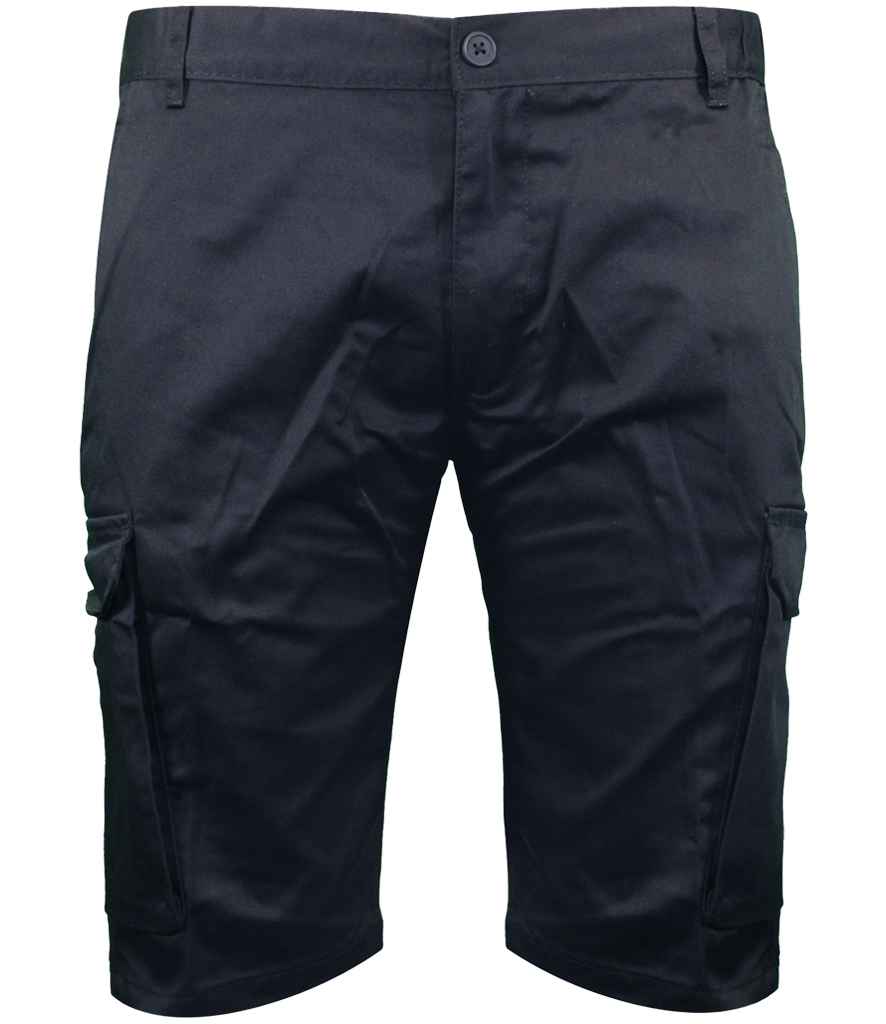 Warrior Cargo Shorts in Harbour Navy, front view