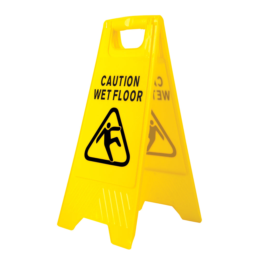Portwest Wet Floor Warning Sign in Yellow, main product image