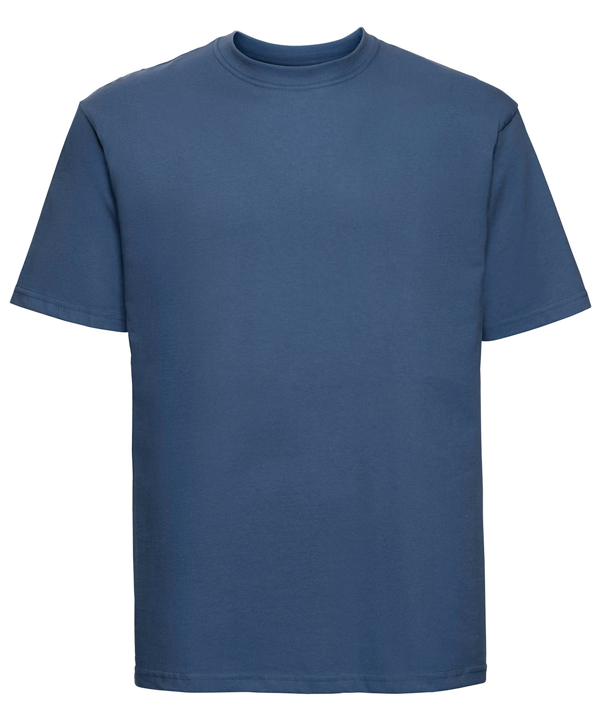 Russell Athletic Super ringspun classic t-shirt in Indigo Blue, front view