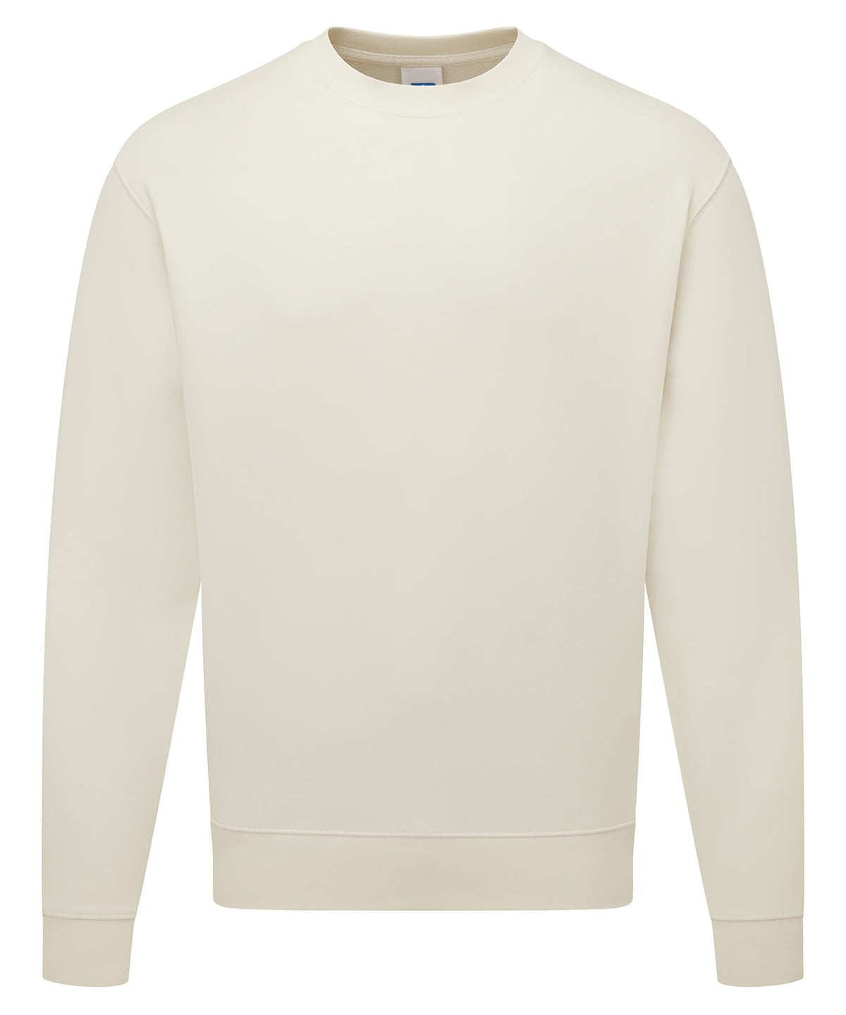 Russell Athletic Set-in sleeve sweatshirt in Natural, front view