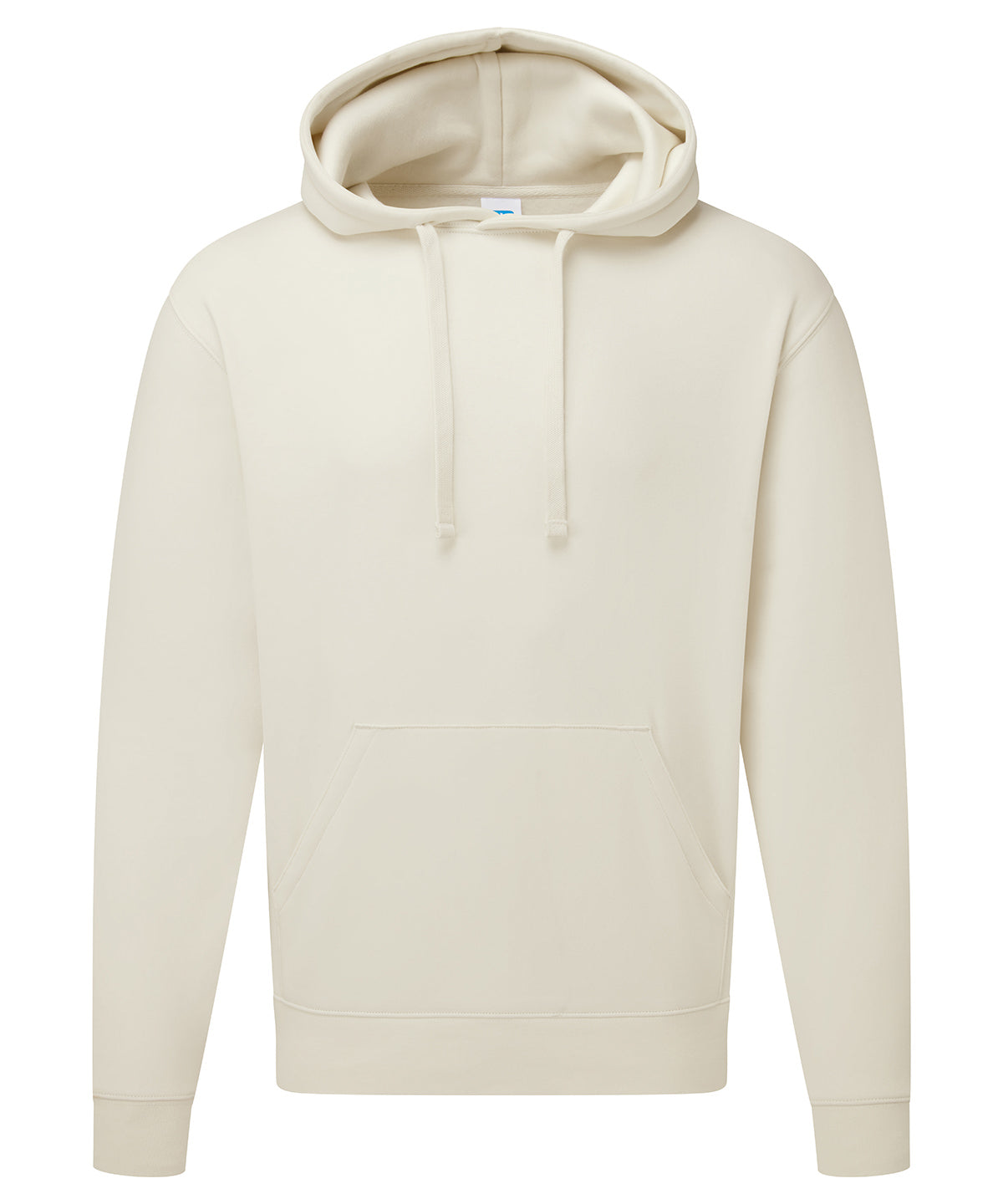 Russell Athletic Authentic hooded sweatshirt in Natural, front view