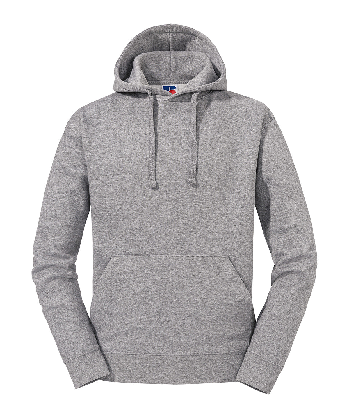 Russell Athletic Authentic hooded sweatshirt in Sport Heather, front view