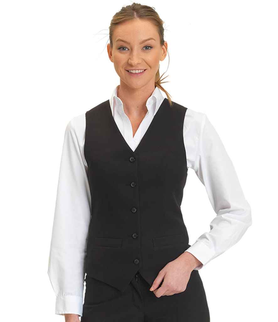 Joseph Alan Ladies Waistcoat in Black