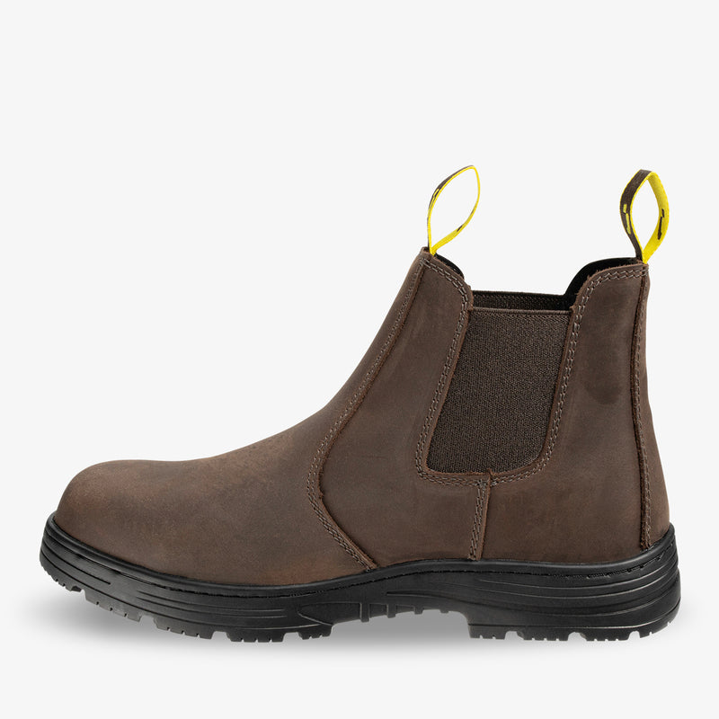 Safety Jogger Jackman Dark Brown side view