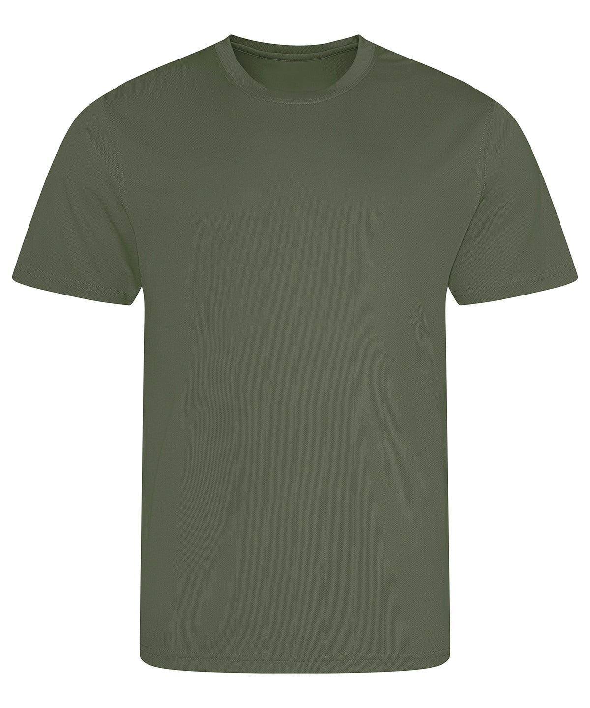 AWDis Just Cool T in Earthy Green, front view