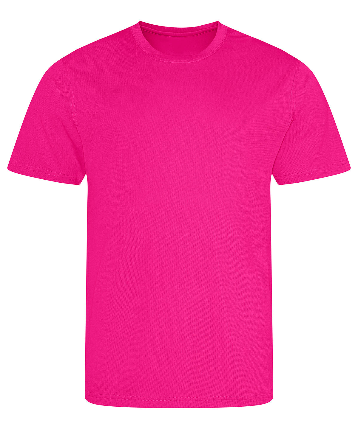 AWDis Just Cool T in Hyper Pink, front view
