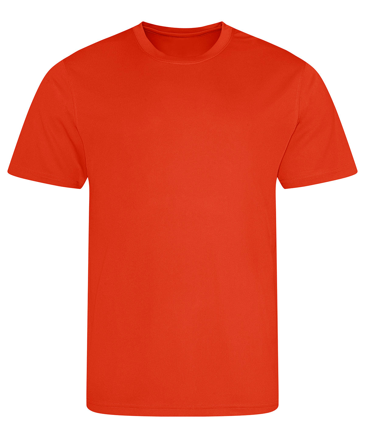 AWDis Just Cool T in Orange Flame, front view