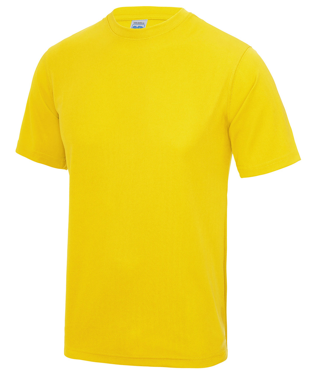 AWDis Just Cool T in Sun Yellow, front view