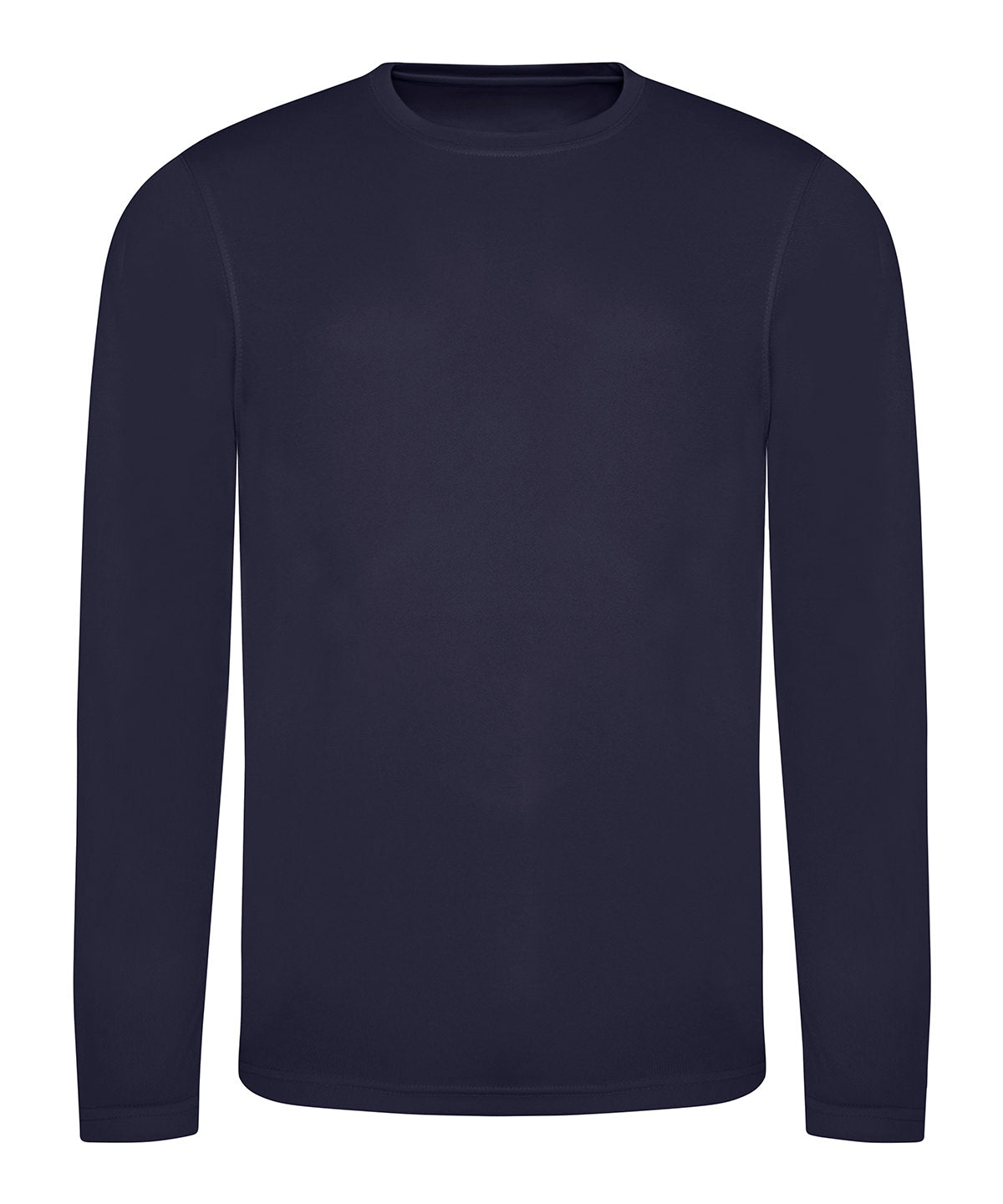 AWDis Just Cool Long sleeve cool T in French Navy, front view