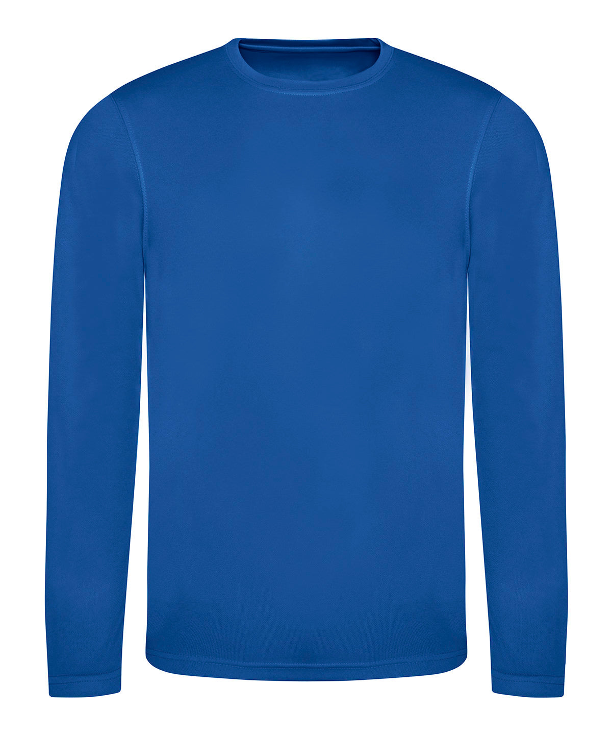 AWDis Just Cool Long sleeve cool T in Royal Blue, front view