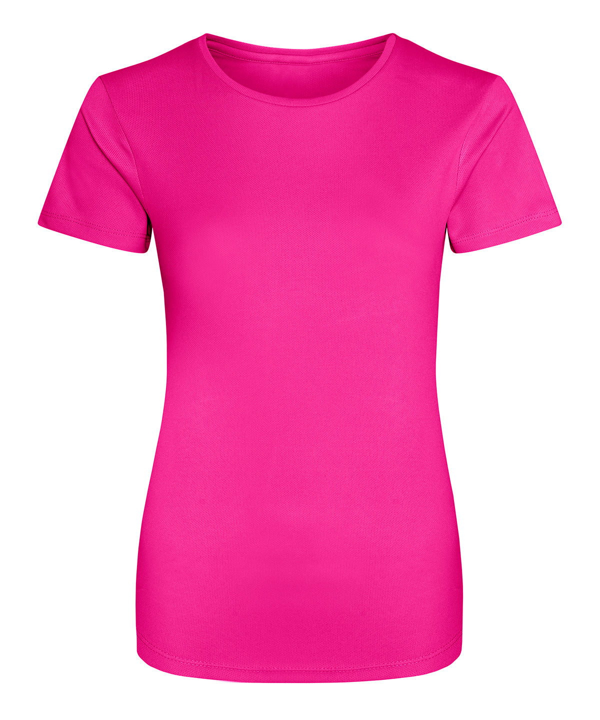 AWDis Just Cool Women's cool T in Hyper Pink, front view
