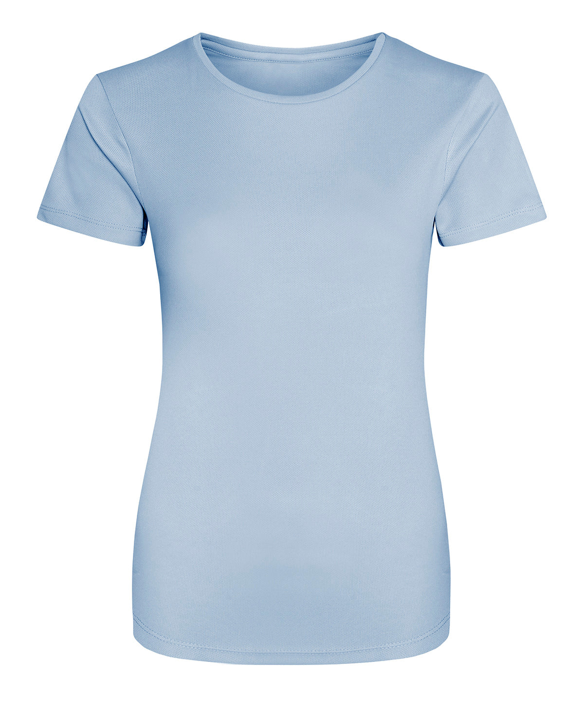 AWDis Just Cool Women's cool T in Sky Blue, front view