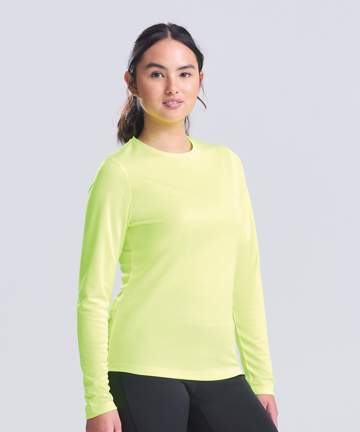 AWDis Just Cool Women's long sleeve cool T, lifestyle photo