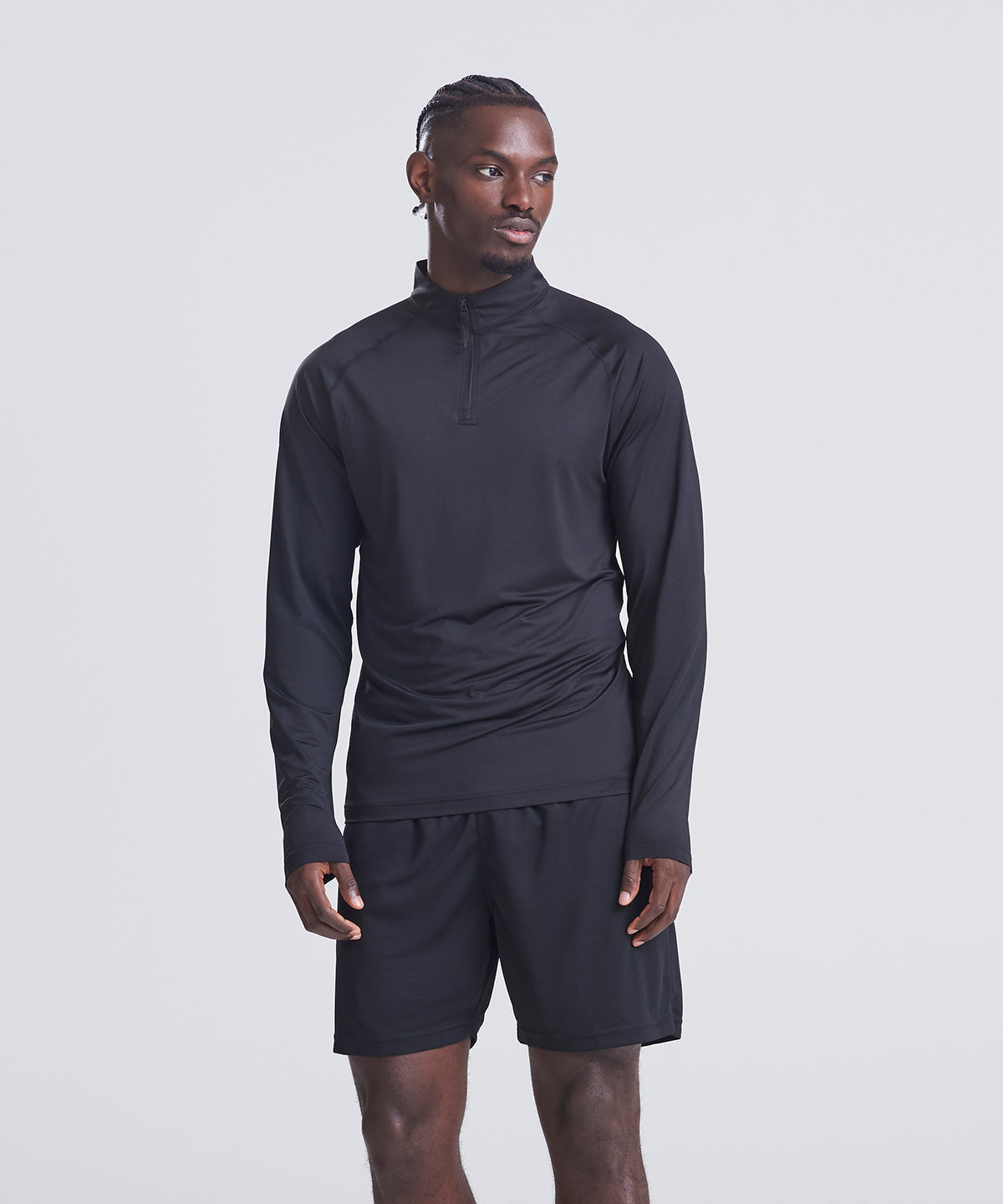 AWDis Just Cool Lightweight active 1/4-zip, lifestyle photo