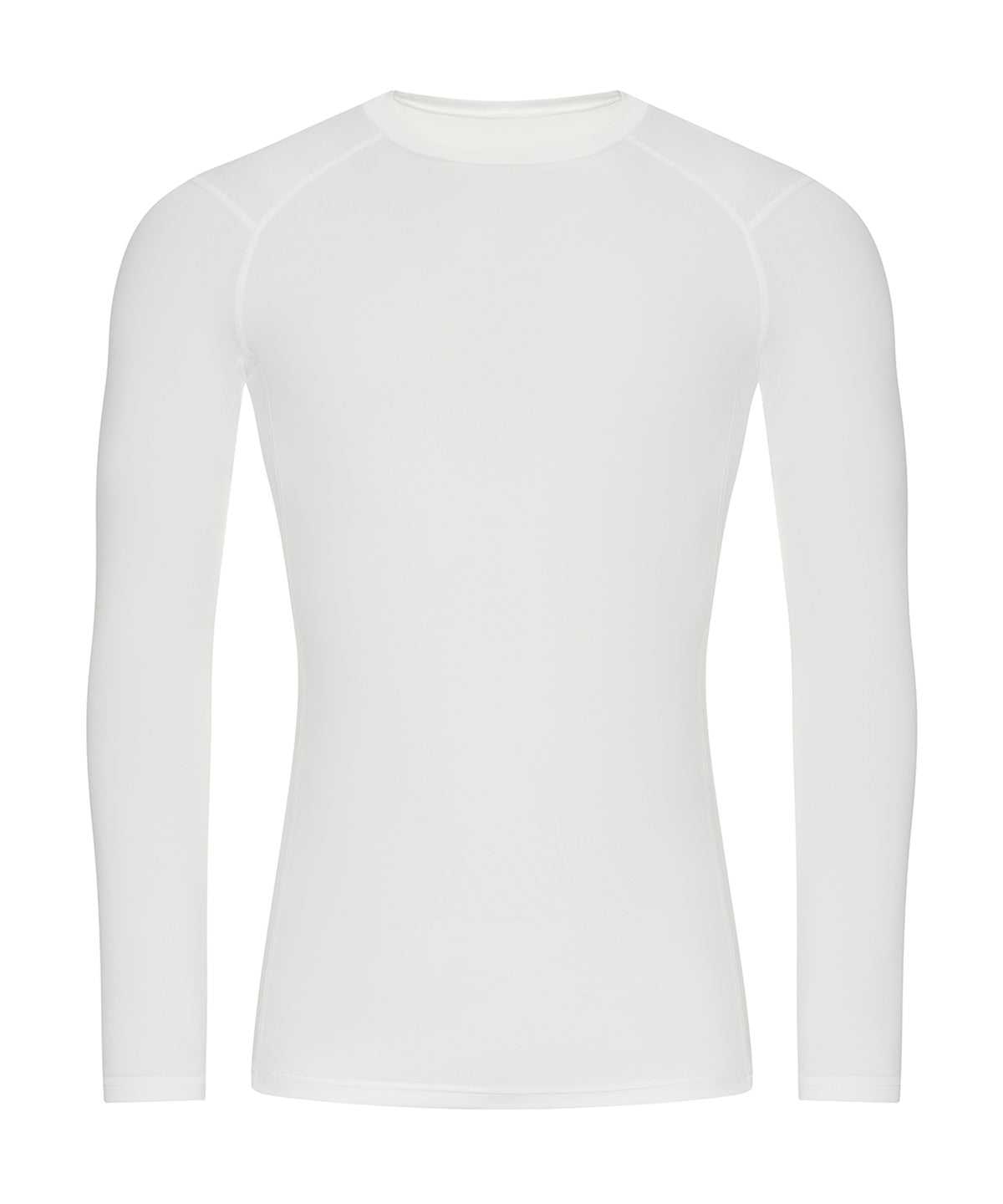 AWDis Just Cool Active recycled baselayer in Arctic White, front view