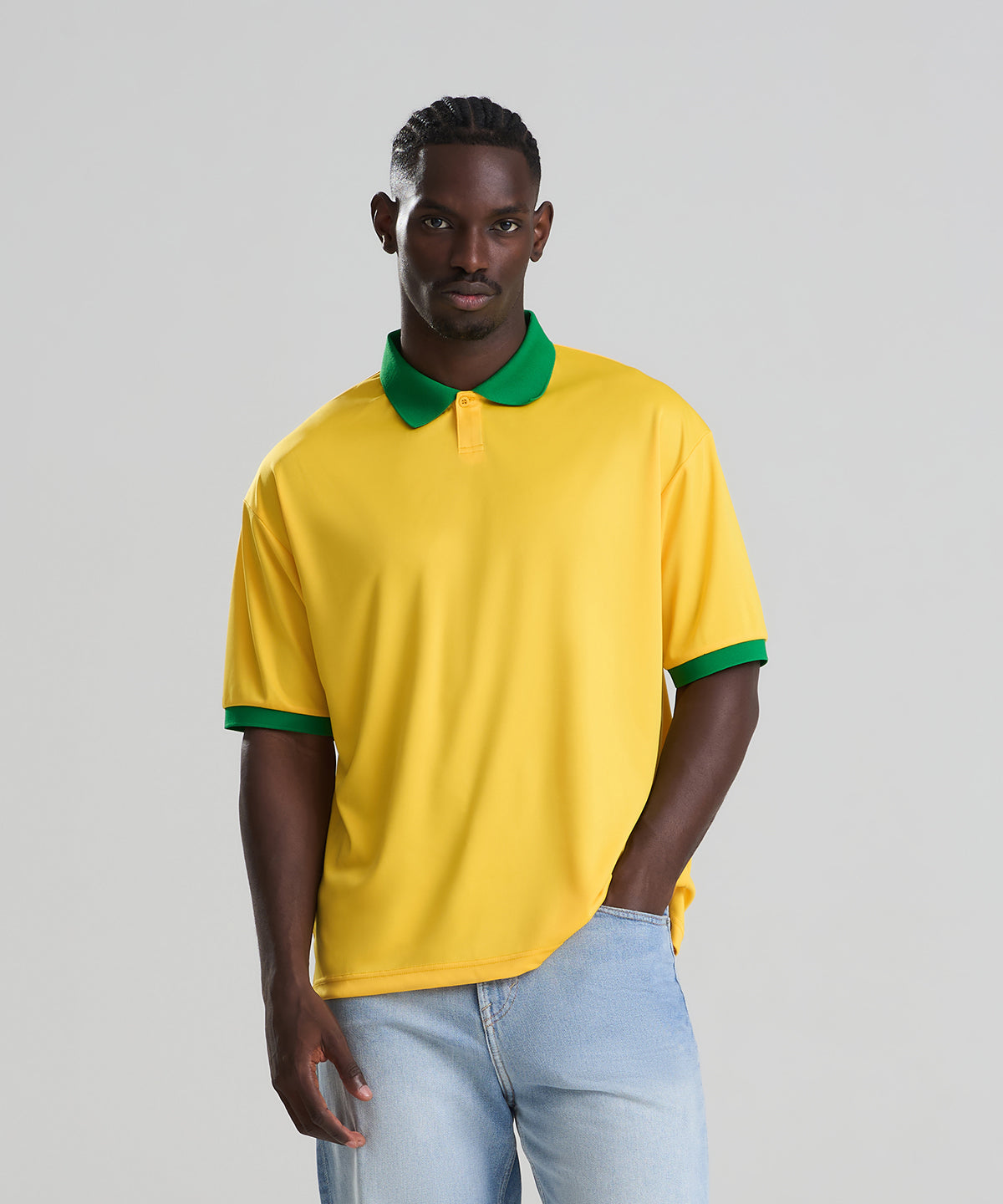 AWDis Just Cool Retro sports jersey, lifestyle photo