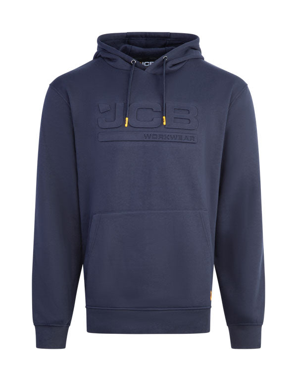 JCB Workwear Unisex Embossed Hoody, main product image