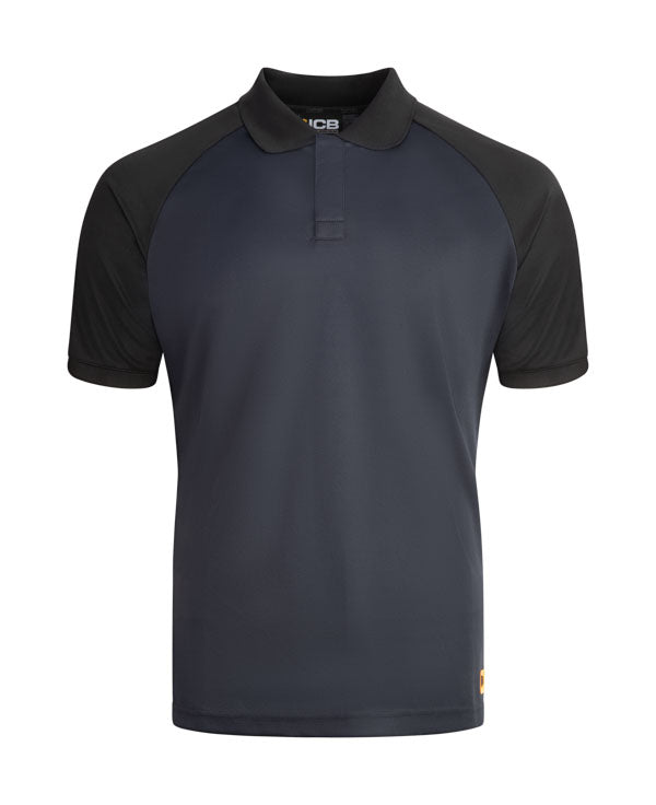 JCB Workwear Unisex Classic Collar Polo Shirt, image 2