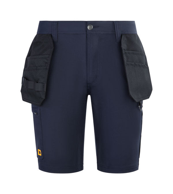 JCB Workwear Unisex Stretch Holster Pocket Shorts, main product image