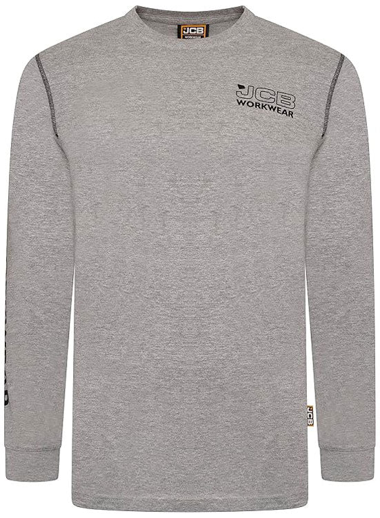JCB Workwear Banner Long Sleeve T-Shirt, image 2