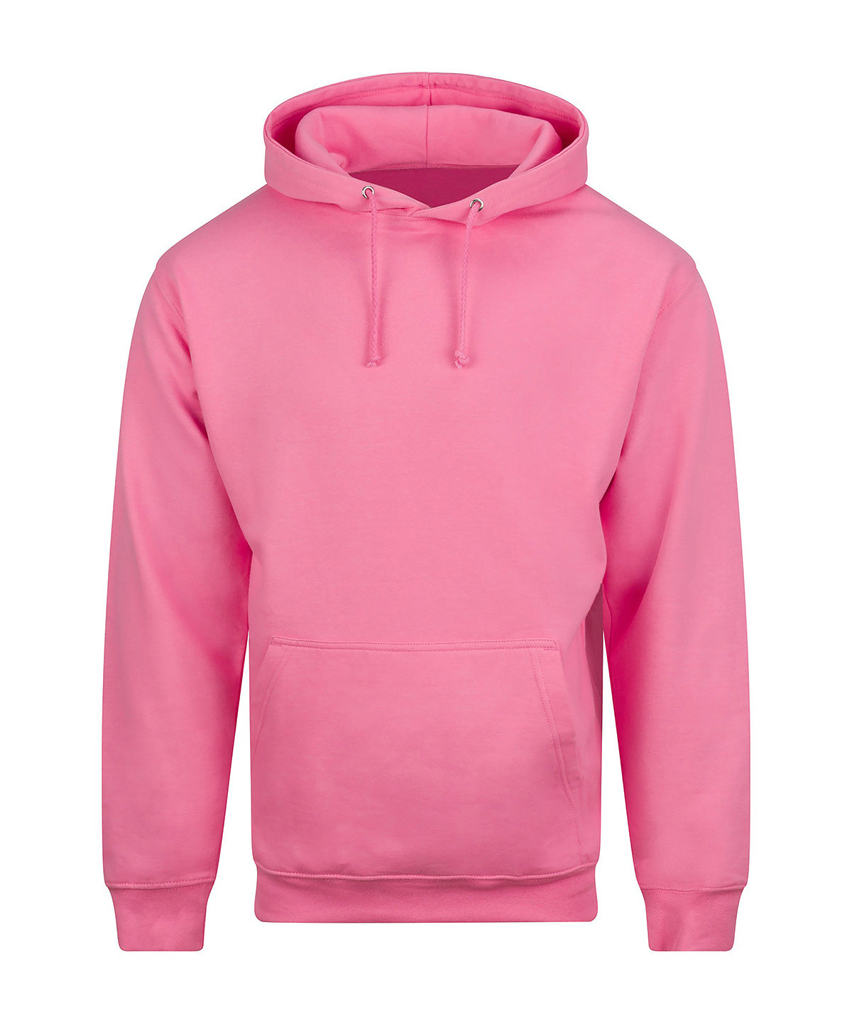 AWDis Just Hoods College hoodie in Bubblegum Pink, front view