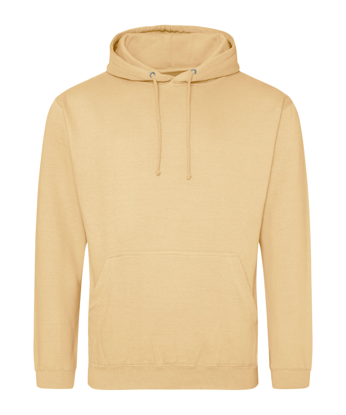 AWDis Just Hoods College hoodie in Desert Sand, front view