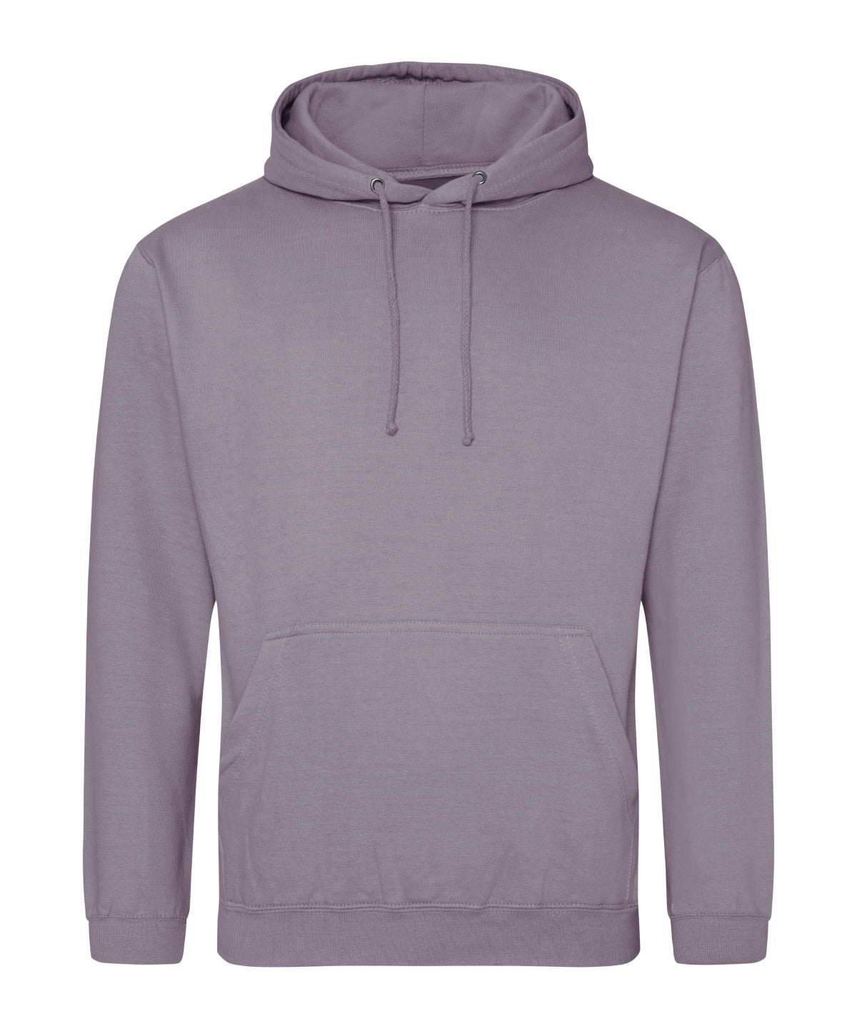 AWDis Just Hoods College hoodie in Dusty Lilac, front view