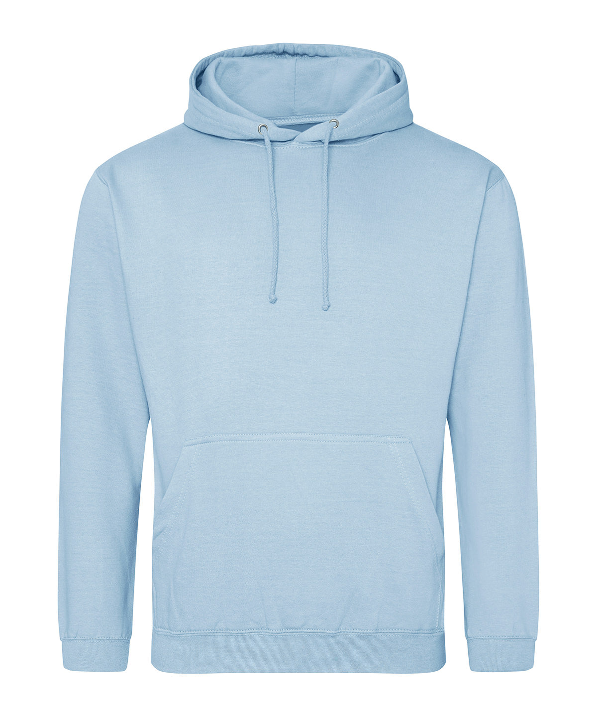 AWDis Just Hoods College hoodie in Ice Blue, front view
