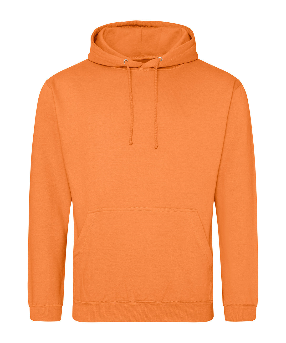 AWDis Just Hoods College hoodie in Light Orange, front view