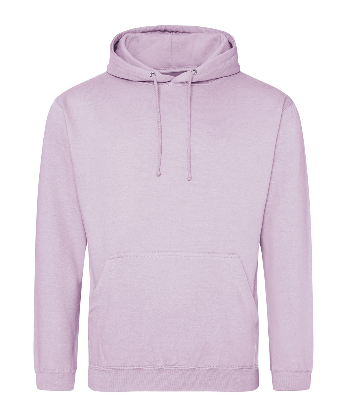 AWDis Just Hoods College hoodie in Lilac, front view