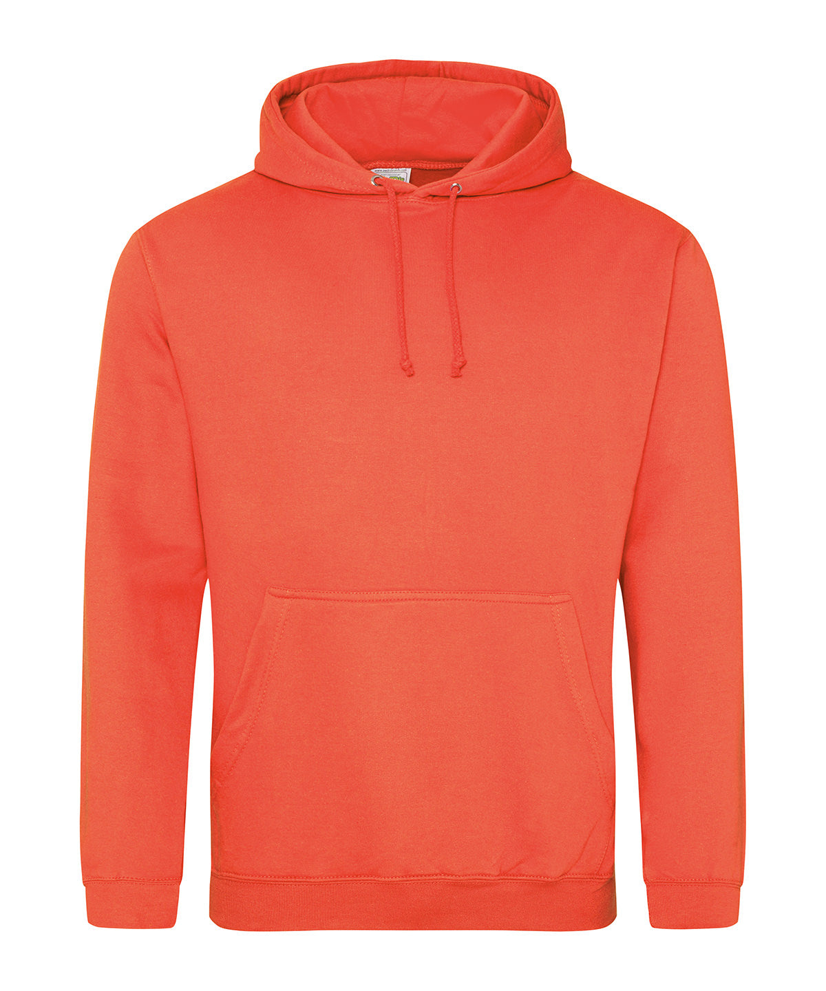 AWDis Just Hoods College hoodie in Soft Red, front view
