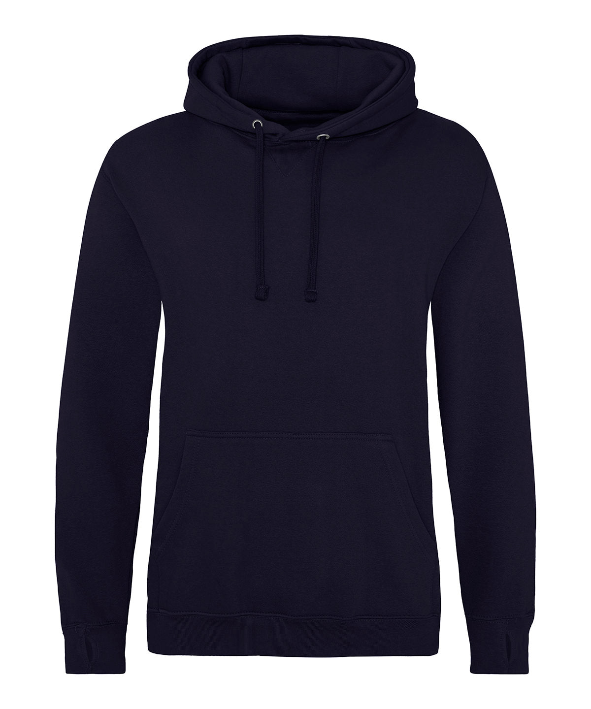 AWDis Just Hoods Street hoodie in French Navy, front view