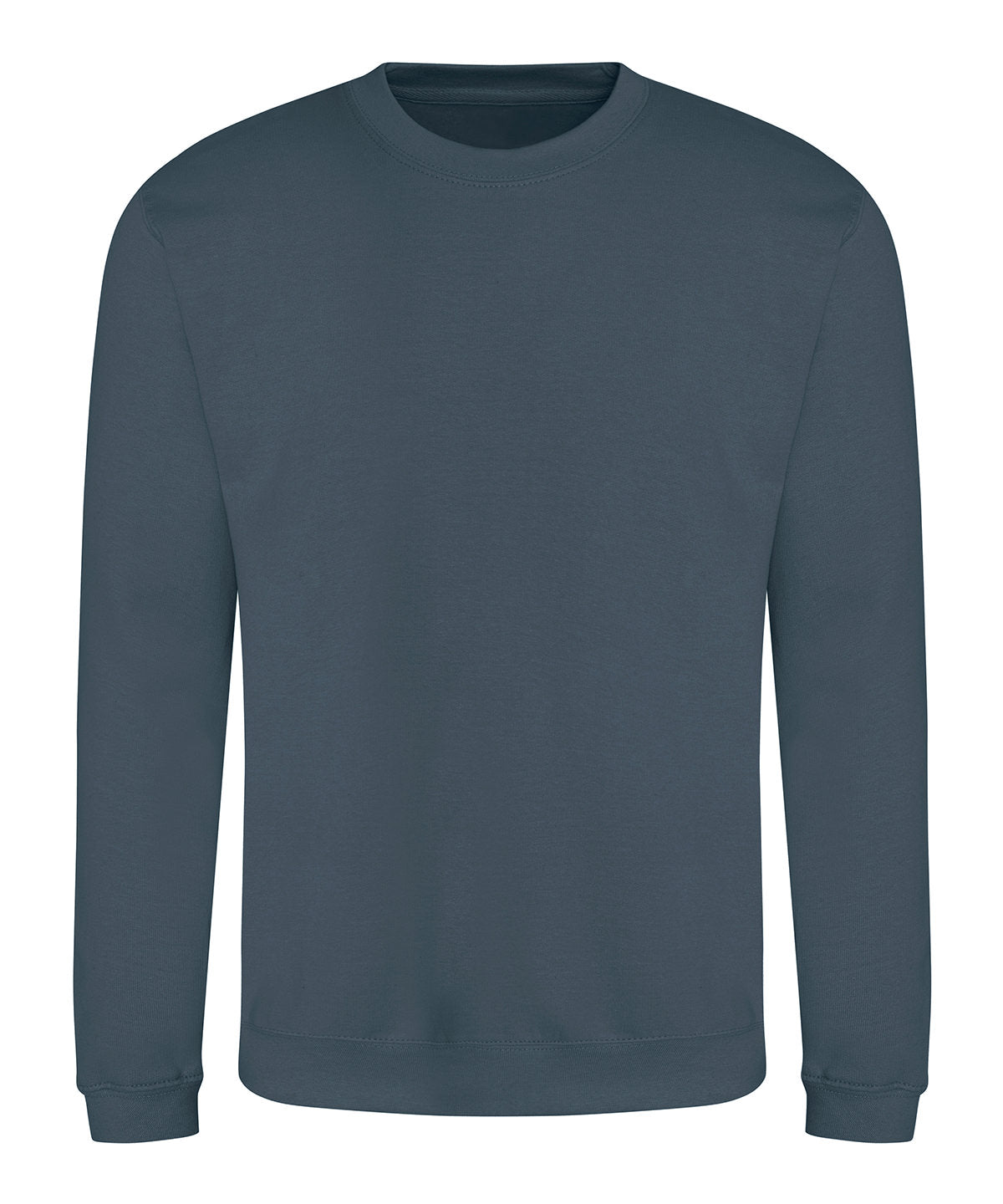 AWDis Just Hoods AWDis sweatshirt in Airforce Blue, front view
