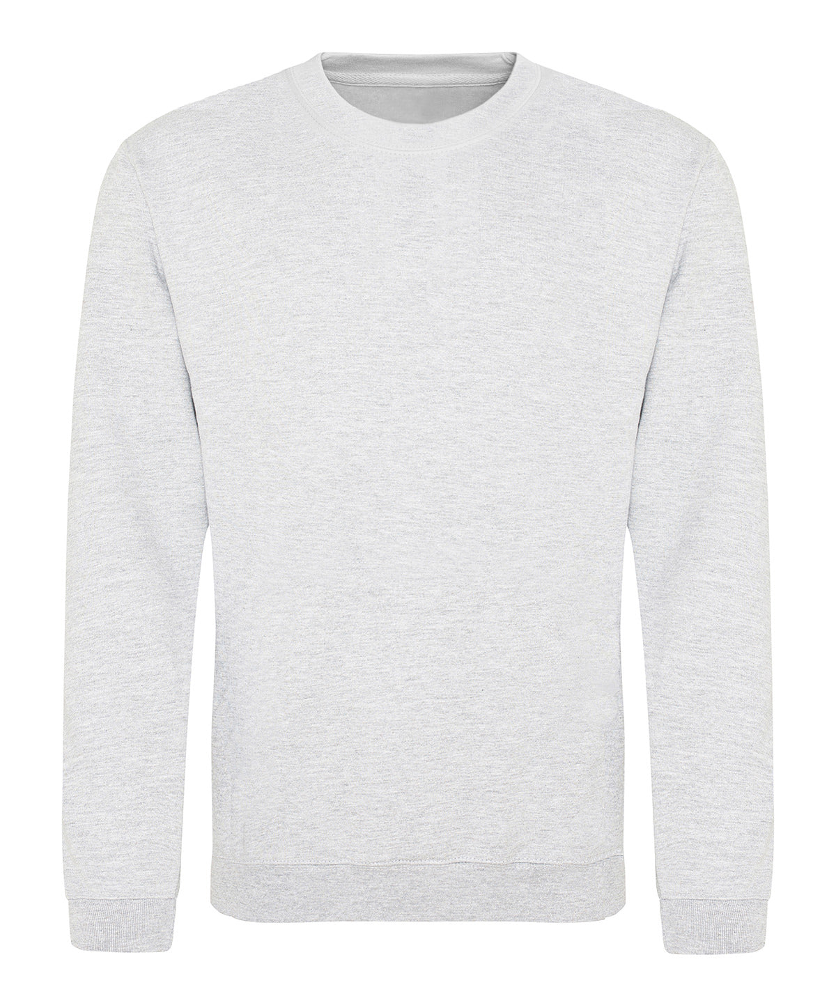 AWDis Just Hoods AWDis sweatshirt in Ash, front view