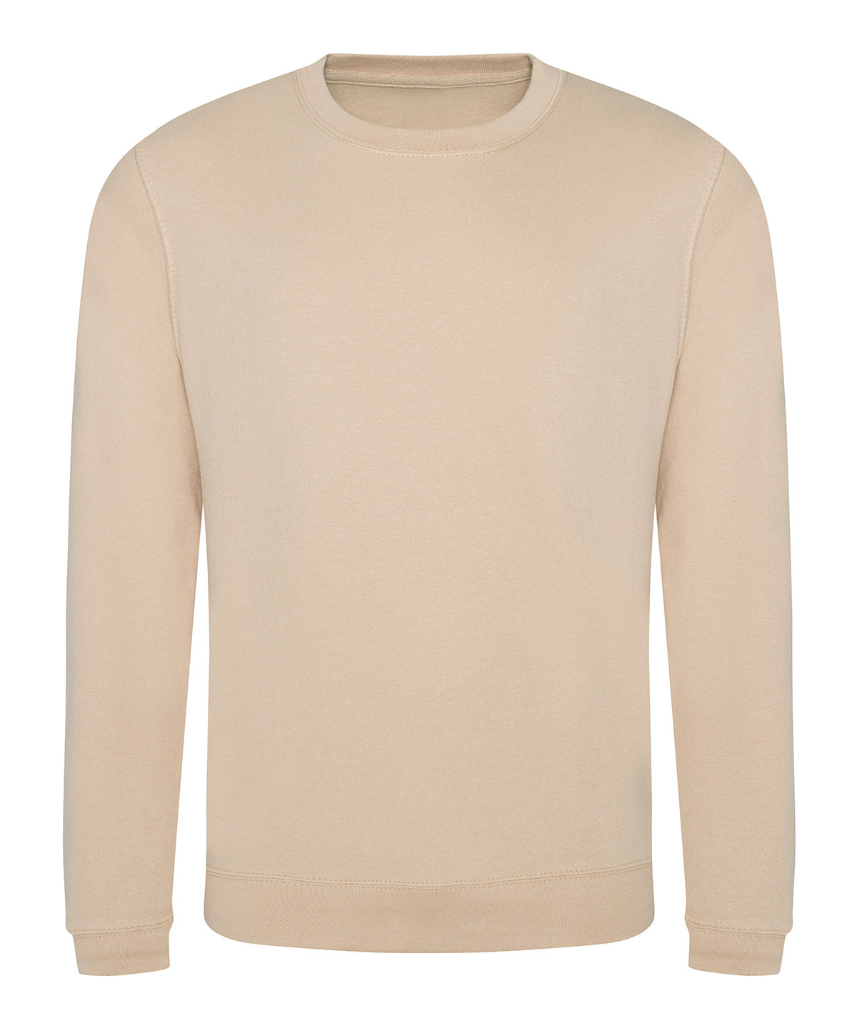 AWDis Just Hoods AWDis sweatshirt in Nude, front view
