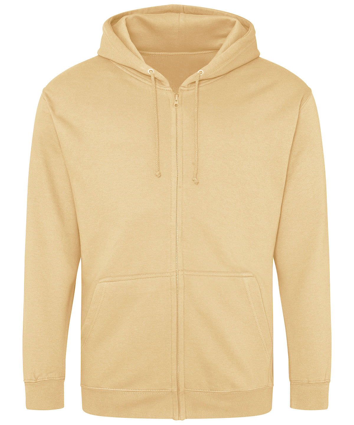AWDis Just Hoods Zoodie in Desert Sand, front view