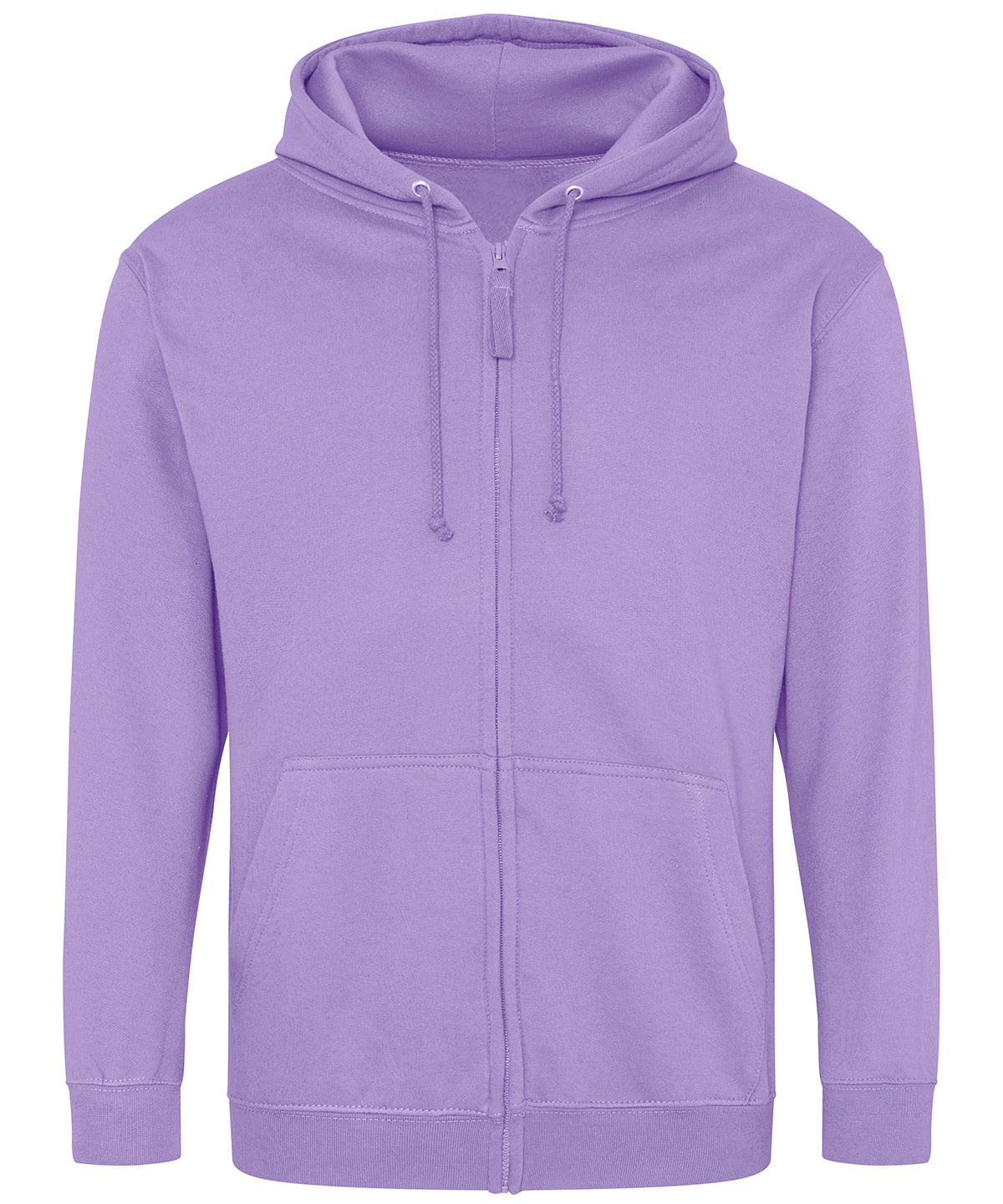 AWDis Just Hoods Zoodie in Digital Lavender, front view