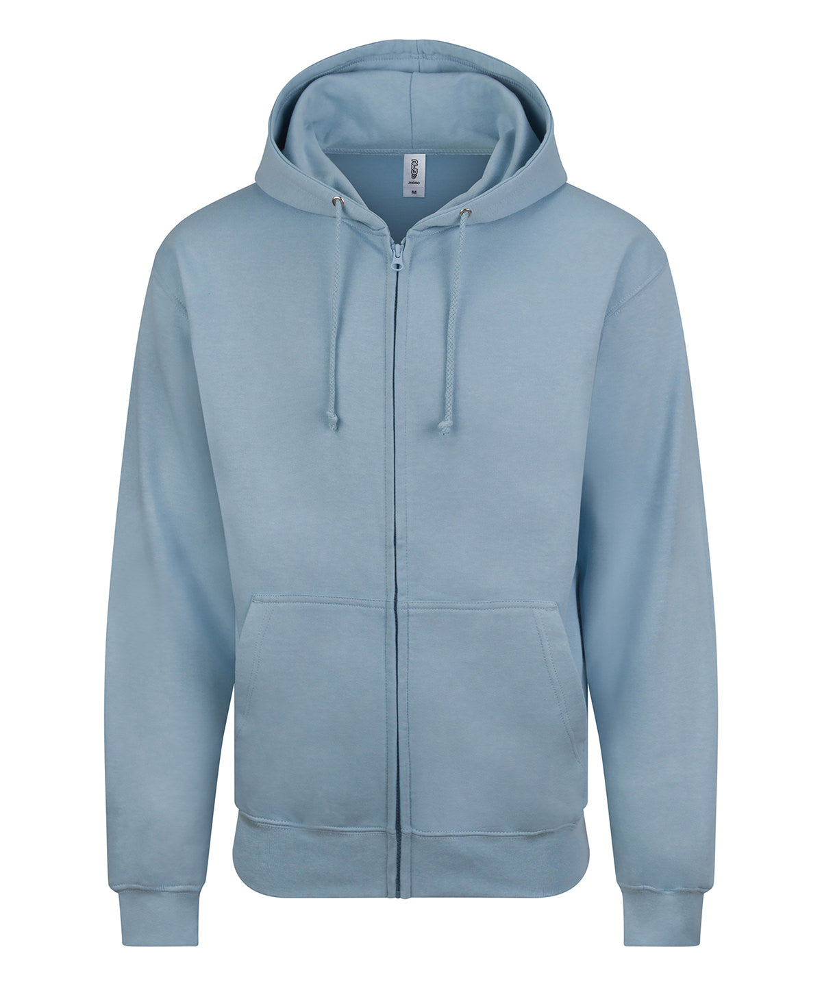 AWDis Just Hoods Zoodie in Sky Blue, front view