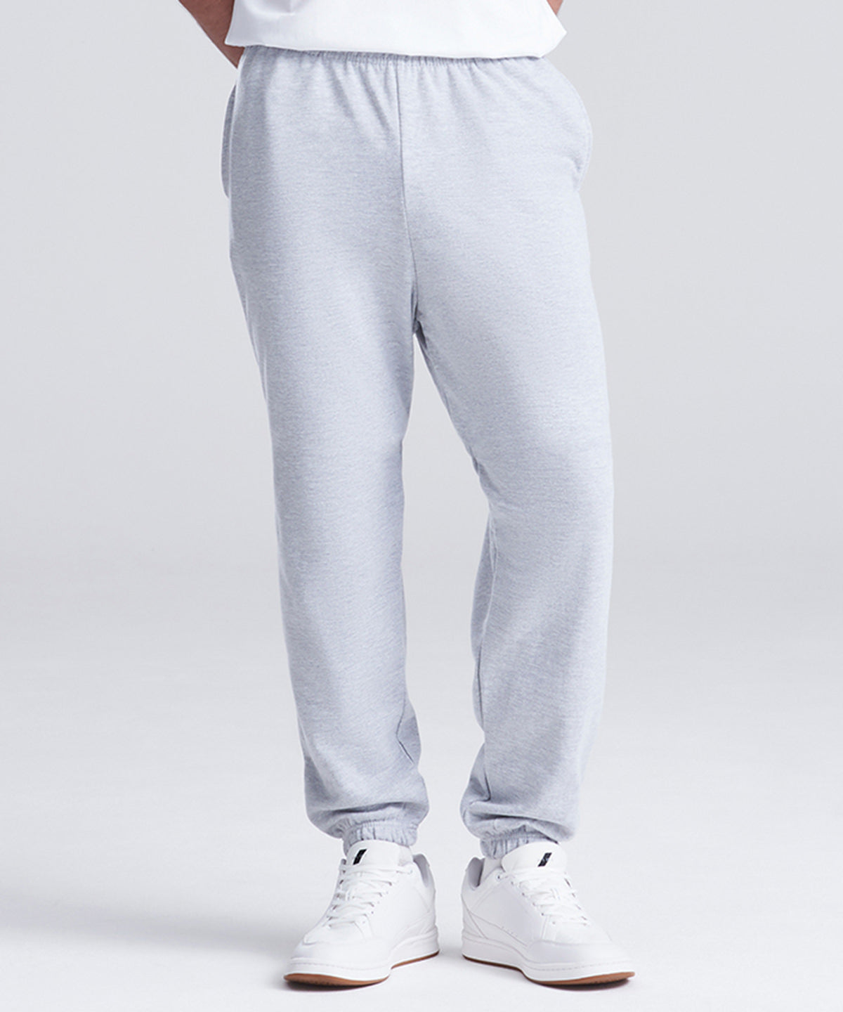 AWDis Just Hoods College cuffed sweatpants, lifestyle photo
