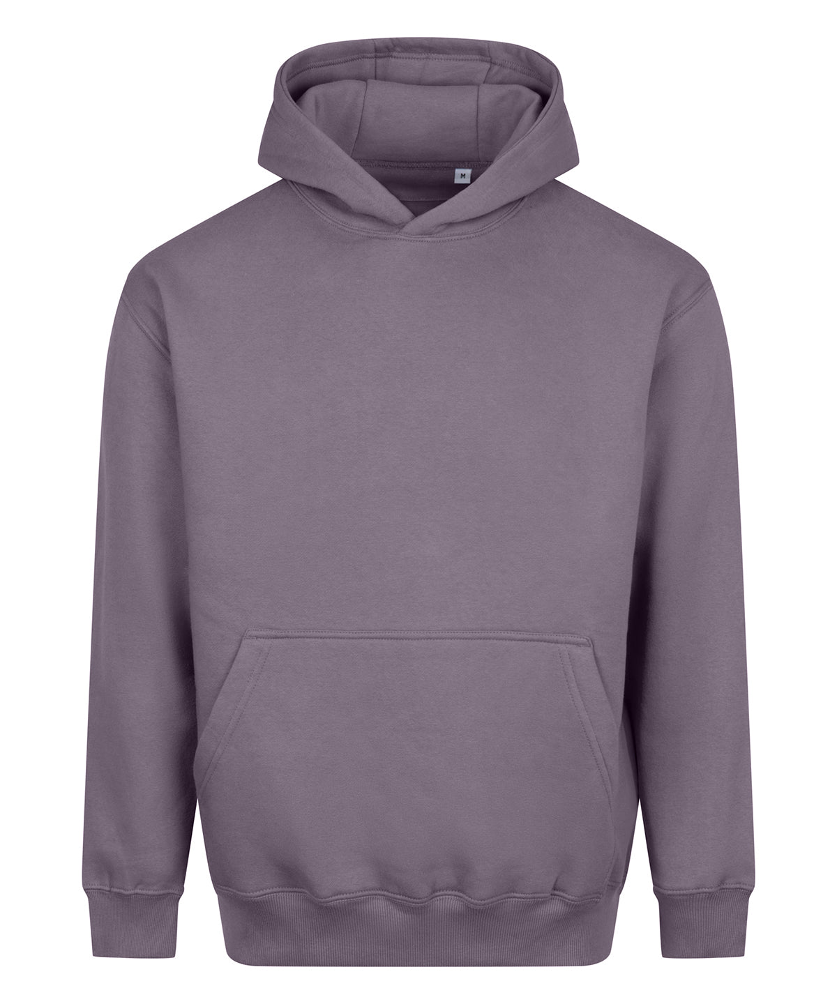 AWDis Just Hoods Vision heavyweight hoodie in Dusty Lilac, front view