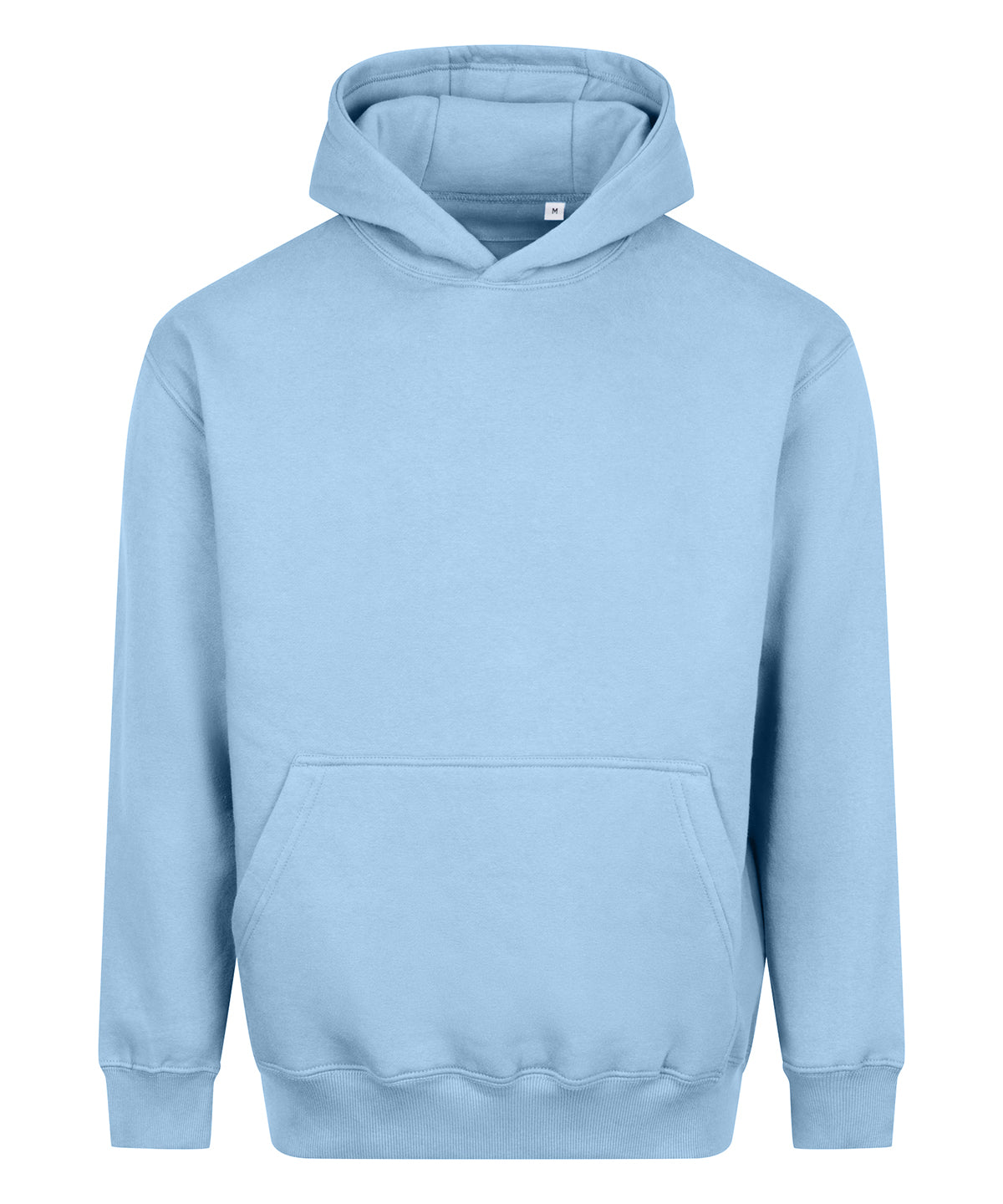 AWDis Just Hoods Vision heavyweight hoodie in Ice Blue, front view
