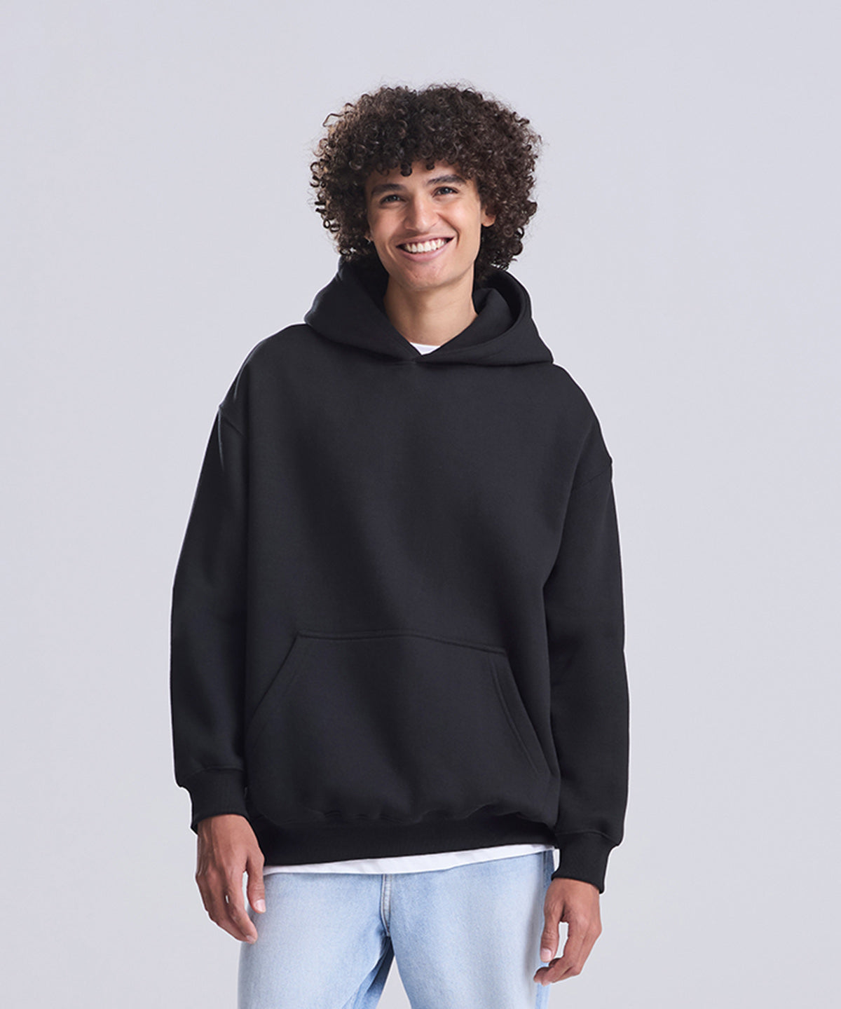 AWDis Just Hoods Vision heavyweight hoodie, lifestyle photo