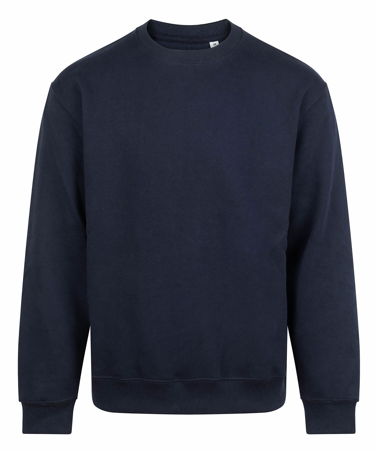 AWDis Just Hoods Vision heavyweight sweat in New French Navy, front view