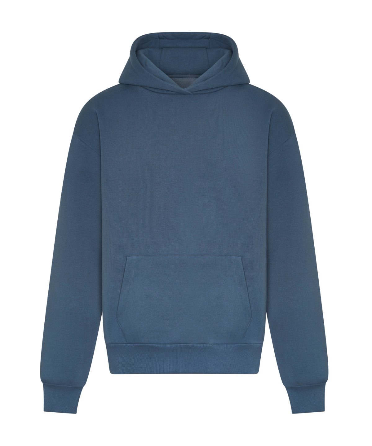 AWDis Just Hoods Signature heavyweight hoodie in Airforce Blue, front view