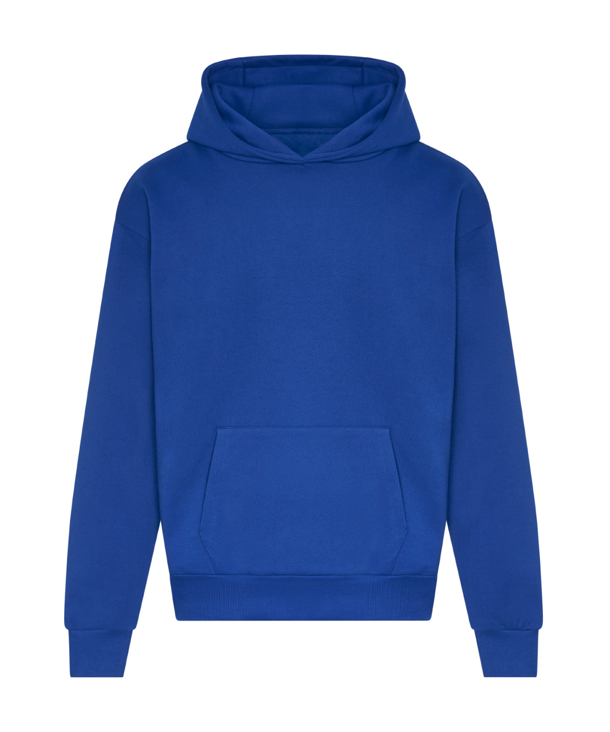AWDis Just Hoods Signature heavyweight hoodie in Bright Royal, front view