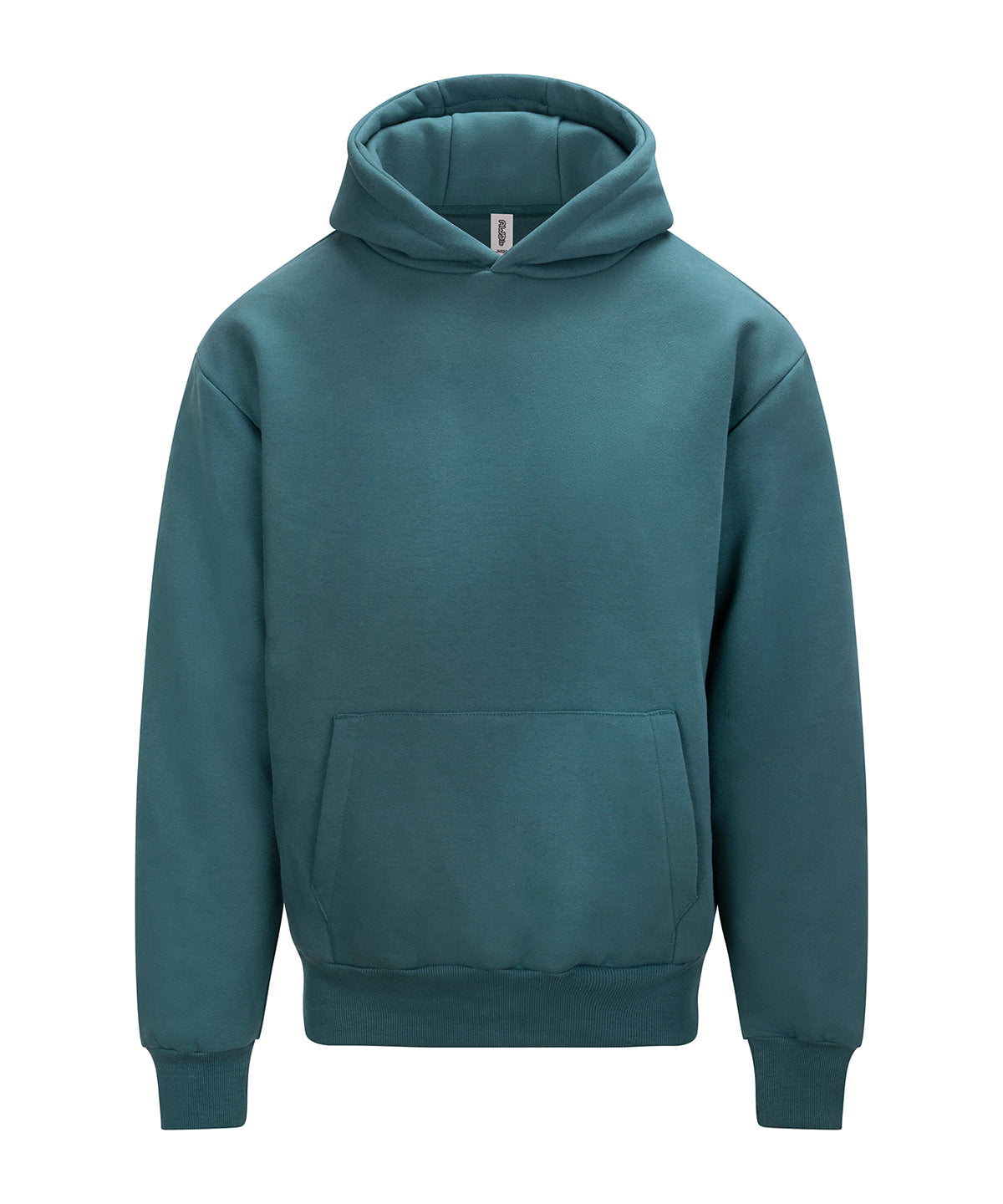 AWDis Just Hoods Signature heavyweight hoodie in Teal, front view