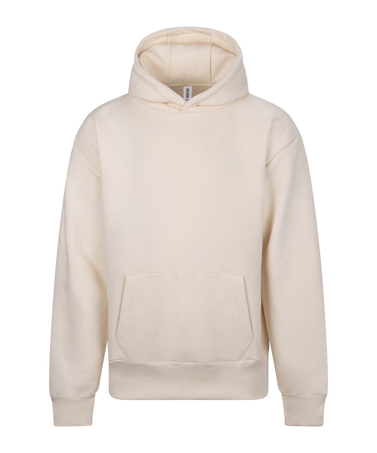 AWDis Just Hoods Signature heavyweight hoodie in Vanilla Milkshake, front view