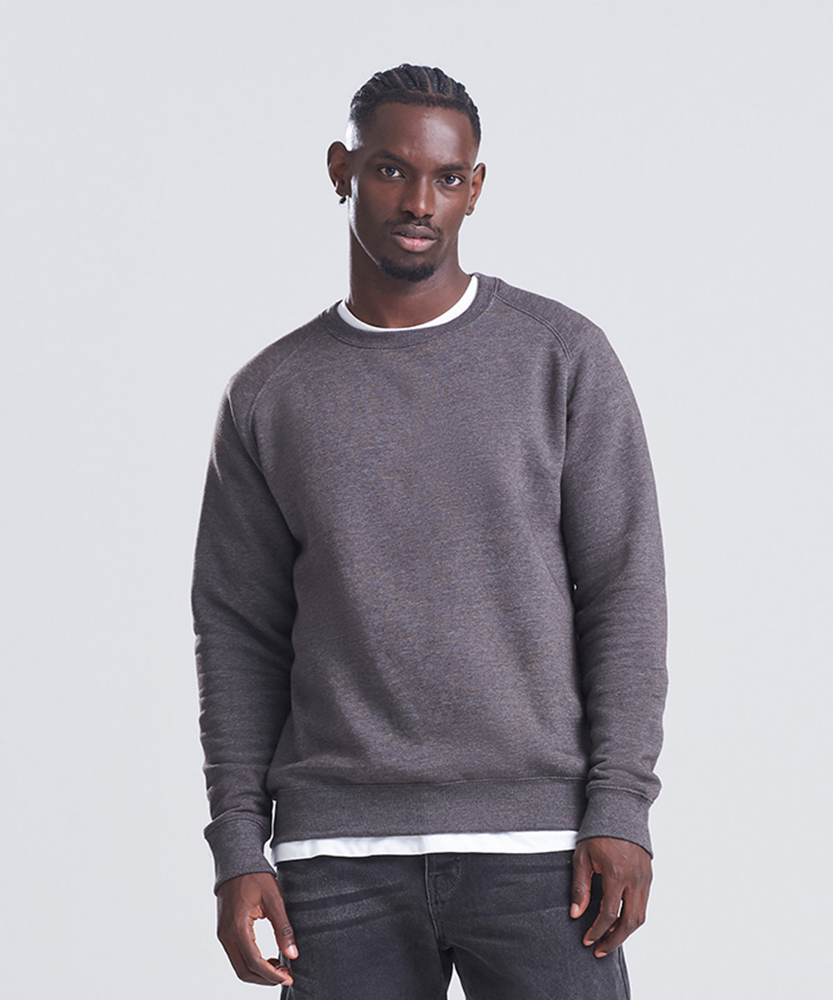 AWDis Just Hoods Graduate heavyweight sweatshirt, lifestyle photo