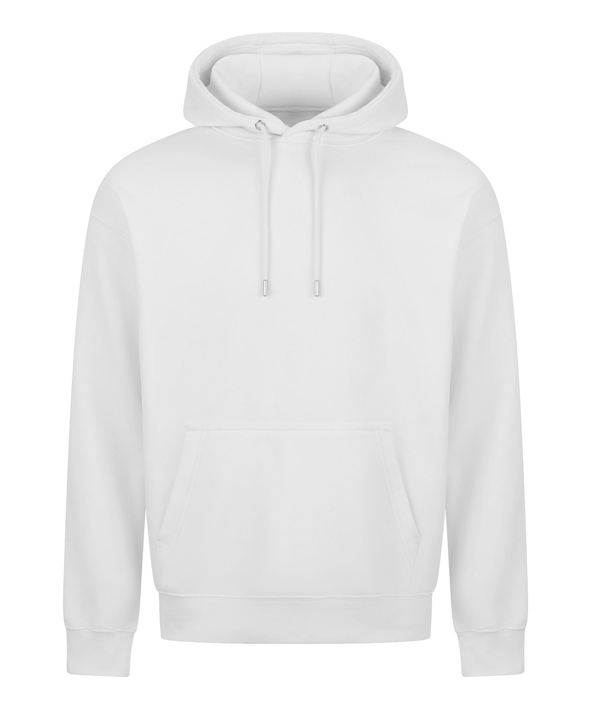 AWDis Just Hoods College hoodie 2.0 in Arctic White, front view