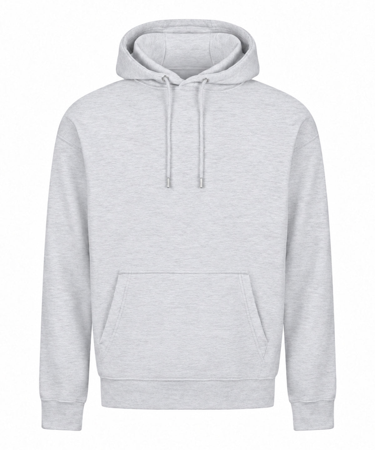 AWDis Just Hoods College hoodie 2.0 in Ash, front view